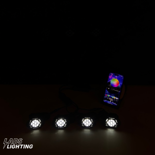 RGBW rock lights