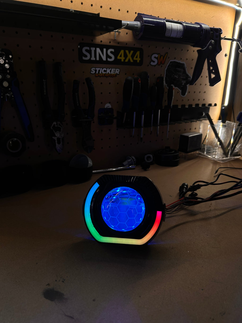 Headlights angry diy kits