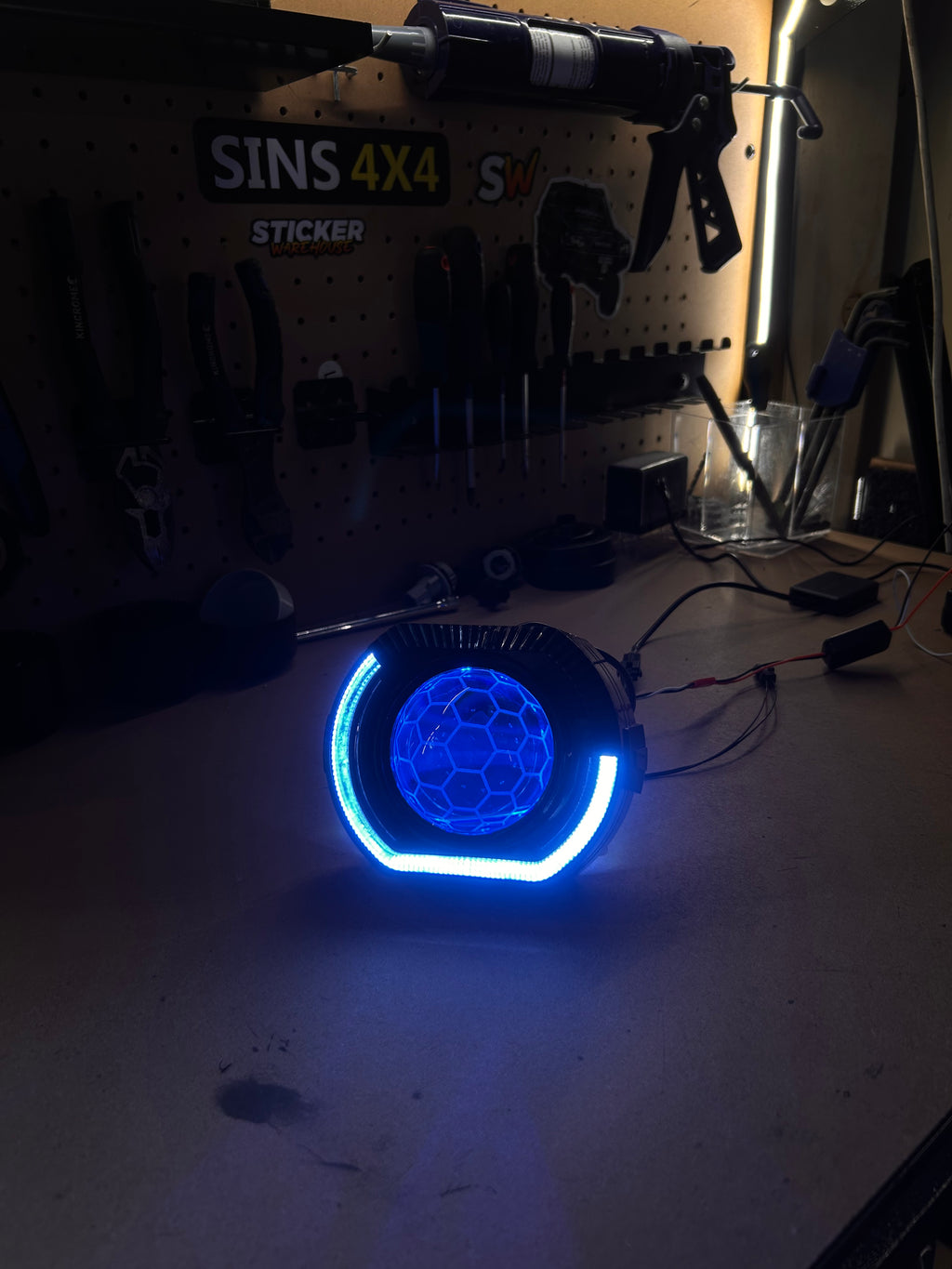 Headlights angry diy kits