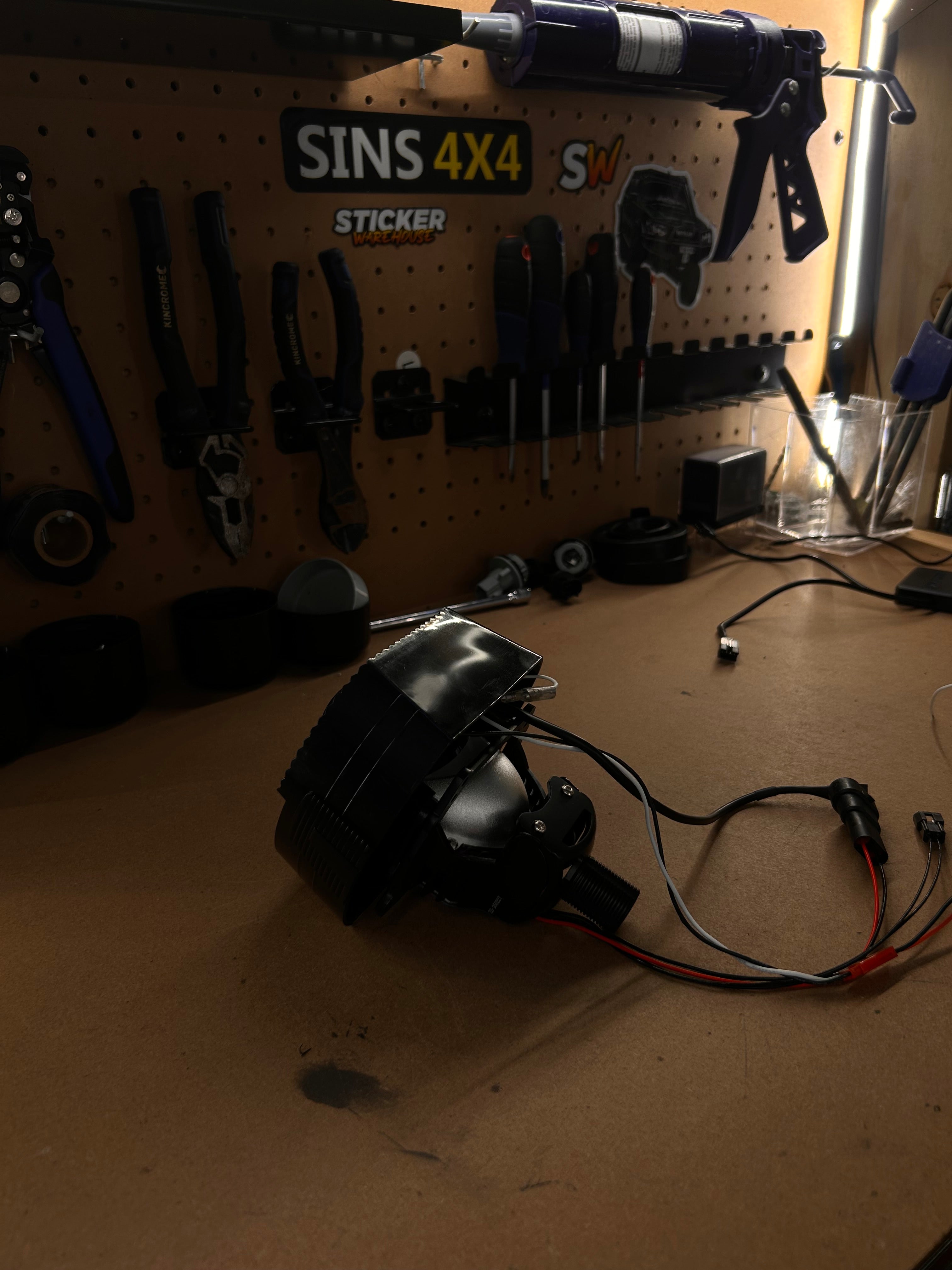 Headlights angry diy kits