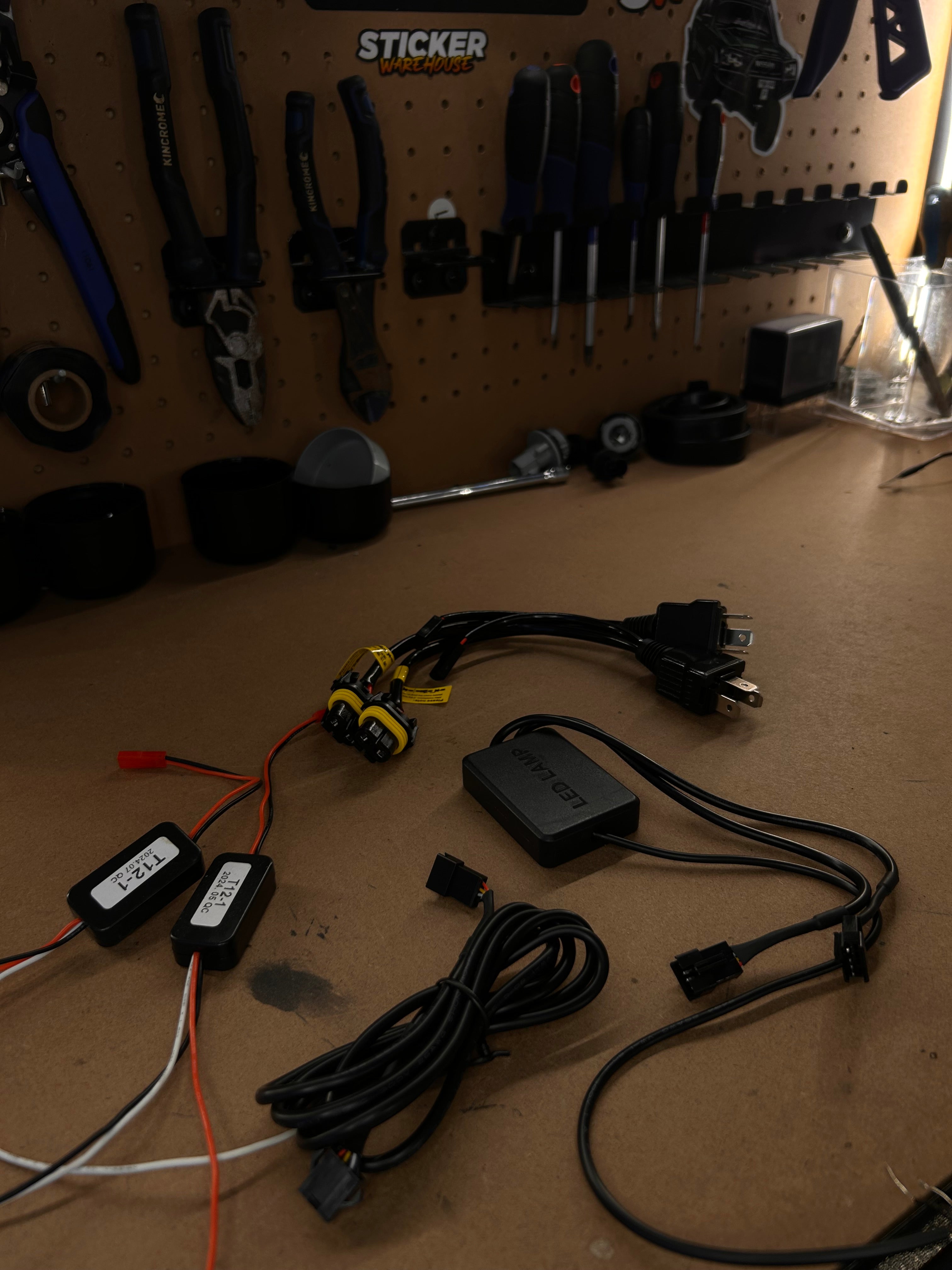 Headlights angry diy kits